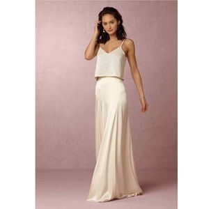 BHLDN Catherine Deans Danielle skirt in crème